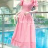 Váy Thiết Kế MDU900 Màu Hồng Pastel Tay Nơ Bồng Dáng Xoè Công Chúa 9 photo 2024 06 03 15 15 38 3 Mdu Fashion