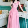 Váy Thiết Kế MDU4115 Dáng Tiểu Thư Nữ Tính Và Thanh Lịch ,Hồng Pastel Nhẹ Nhàng 9 vay thiet ke mdu4115 3 Mdu Fashion