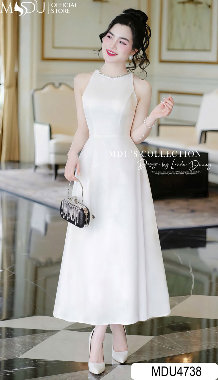 10+ Đầm Cổ Yếm Dự Tiệc – Gợi Cảm Mà Vẫn Tinh Tế Tuyệt Đối 10 Đầm cổ yếm dự tiệc đính đá – Lấp lánh và nổi bật