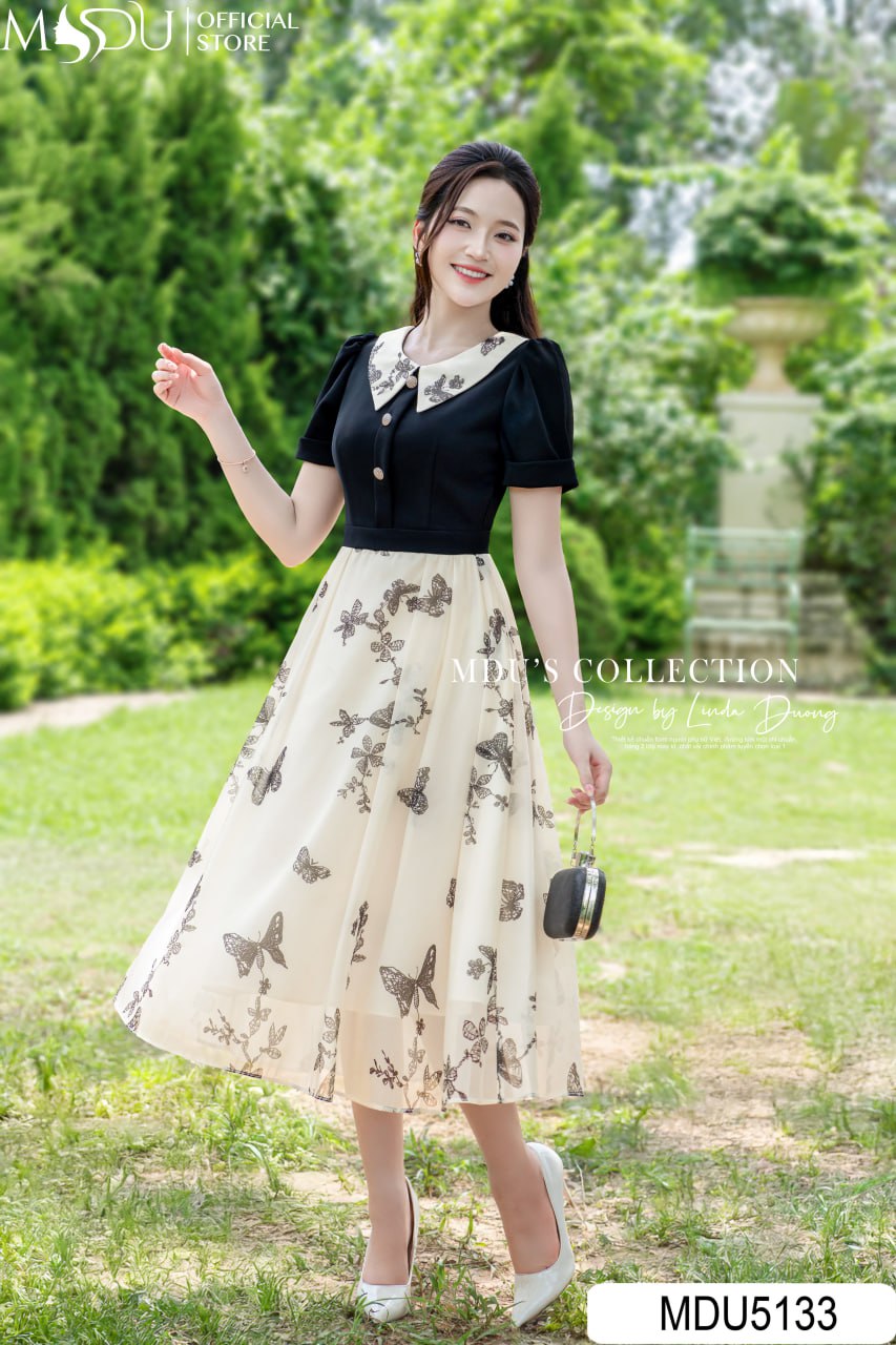 Top 10+ Đầm Dự Tiệc Cho Người Mập Thấp – Tự Tin Lên Đồ, Nổi Bật Mọi Ánh Nhìn 10 Đầm dự tiệc cho người mập thấp - Với người có đùi hoặc bắp chân to – Ưu tiên váy midi hoặc đầm xòe nhẹ