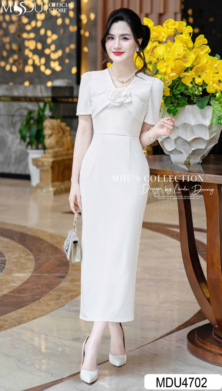Top 10+ Đầm Dự Tiệc Sang Chảnh – Đỉnh Cao Phong Cách Quý Cô 8 Đầm dự tiệc sang chảnh - Dáng đồng hồ cát