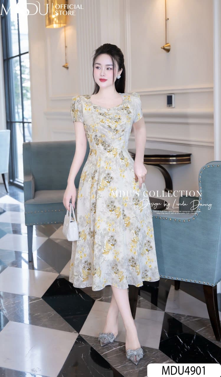 Top 10+ Đầm Dự Tiệc Sang Chảnh – Đỉnh Cao Phong Cách Quý Cô 11 Đầm dự tiệc sang chảnh - Thiết kế tối giản