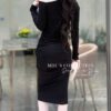 Váy Thiết Kế T134 Dáng Ôm Body , Lệch Vai Quyến Rũ 13 photo 2023 09 24 15 07 09 5 Mdu Fashion