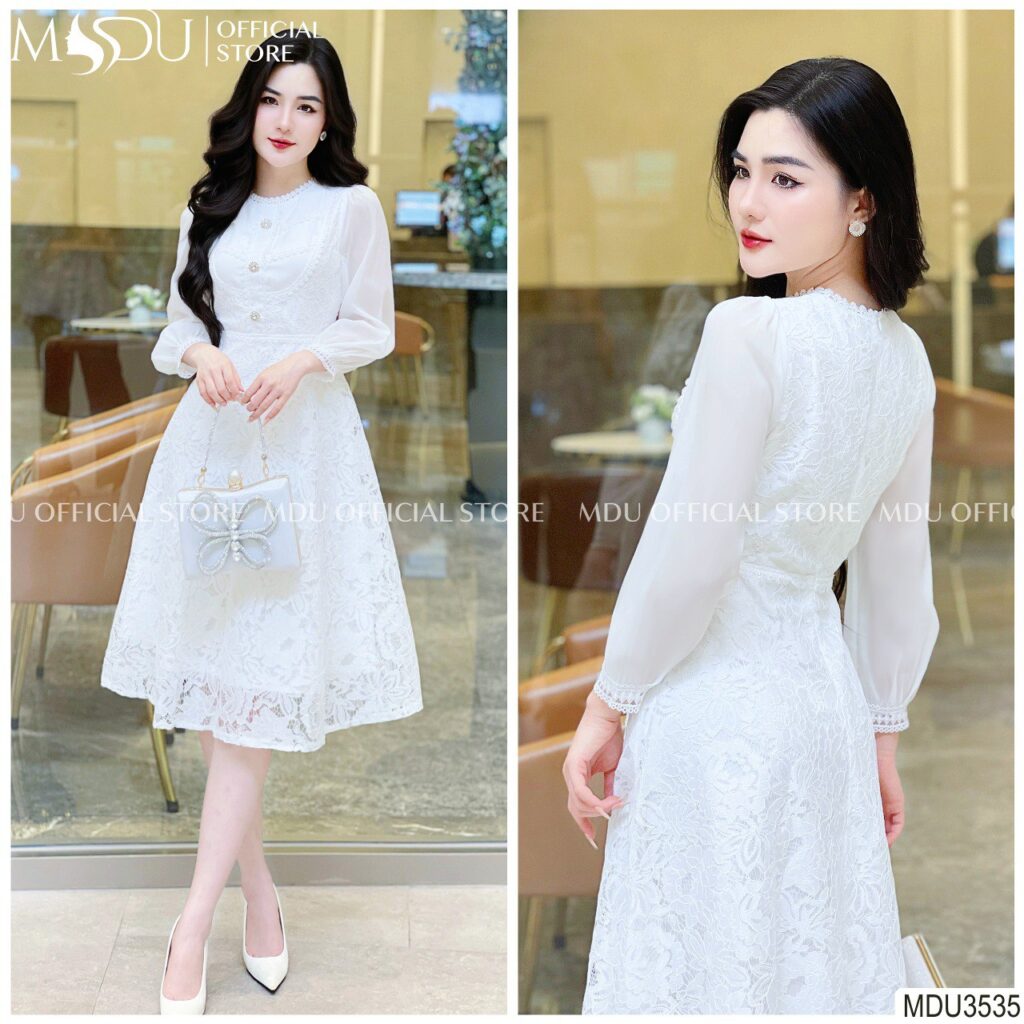 10+ Mẫu Đầm Dự Tiệc Cưới Tinh Tế Từ Mdu Fashion | Tỏa Sáng Ngày Trọng Đại 11 Đầm Dự Tiệc Cưới Dài Tay từ MDUfashion