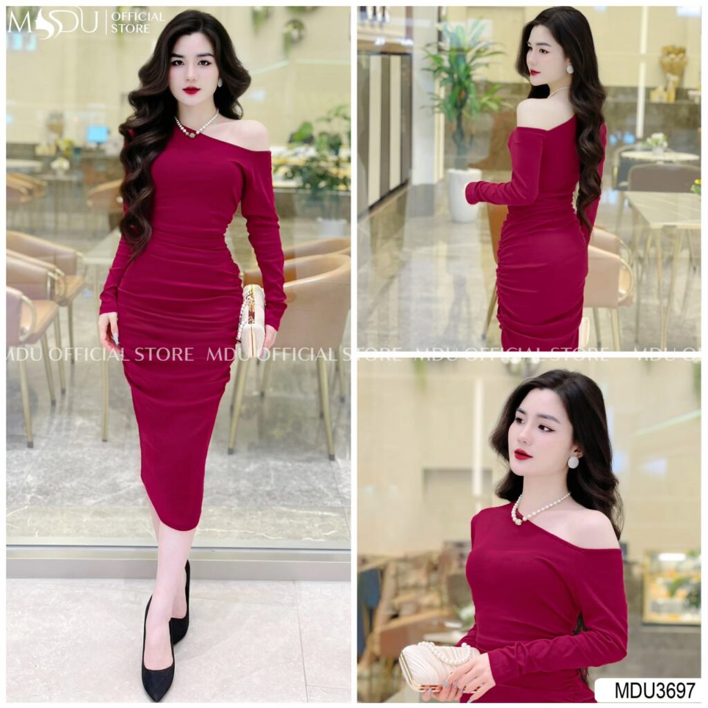 Top 10+ Mẫu Đầm Dự Tiệc Đơn Giản Sang Trọng Từ MDU Fashion – Đẳng Cấp Và Tinh Tế Cho Mọi Sự Kiện 3 Đầm Dự Tiệc Đơn Giản Sang Trọng Ôm Body Đơn Giản
