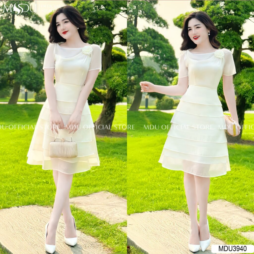 Top 10+ Mẫu Đầm Dự Tiệc Đơn Giản Sang Trọng Từ MDU Fashion – Đẳng Cấp Và Tinh Tế Cho Mọi Sự Kiện 6 Váy Dự Tiệc Cưới Đơn Giản Xếp Tầng