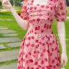 Váy Công Chúa MDU2929 Gam Hồng Cổ vuông Nhẹ Nhàng 13 photo 2024 05 01 06 45 38 Mdu Fashion