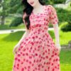 Váy Công Chúa MDU2929 Gam Hồng Cổ vuông Nhẹ Nhàng 11 photo 2024 05 01 06 45 40 Mdu Fashion
