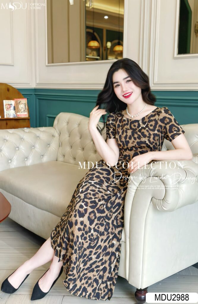 Top 10+ Mẫu Đầm Ôm Body Hàng Hiệu Sang Trọng Giúp Tôn Dáng Hoàn Hảo 13 Đầm ôm body hàng hiệu họa tiết da báo
