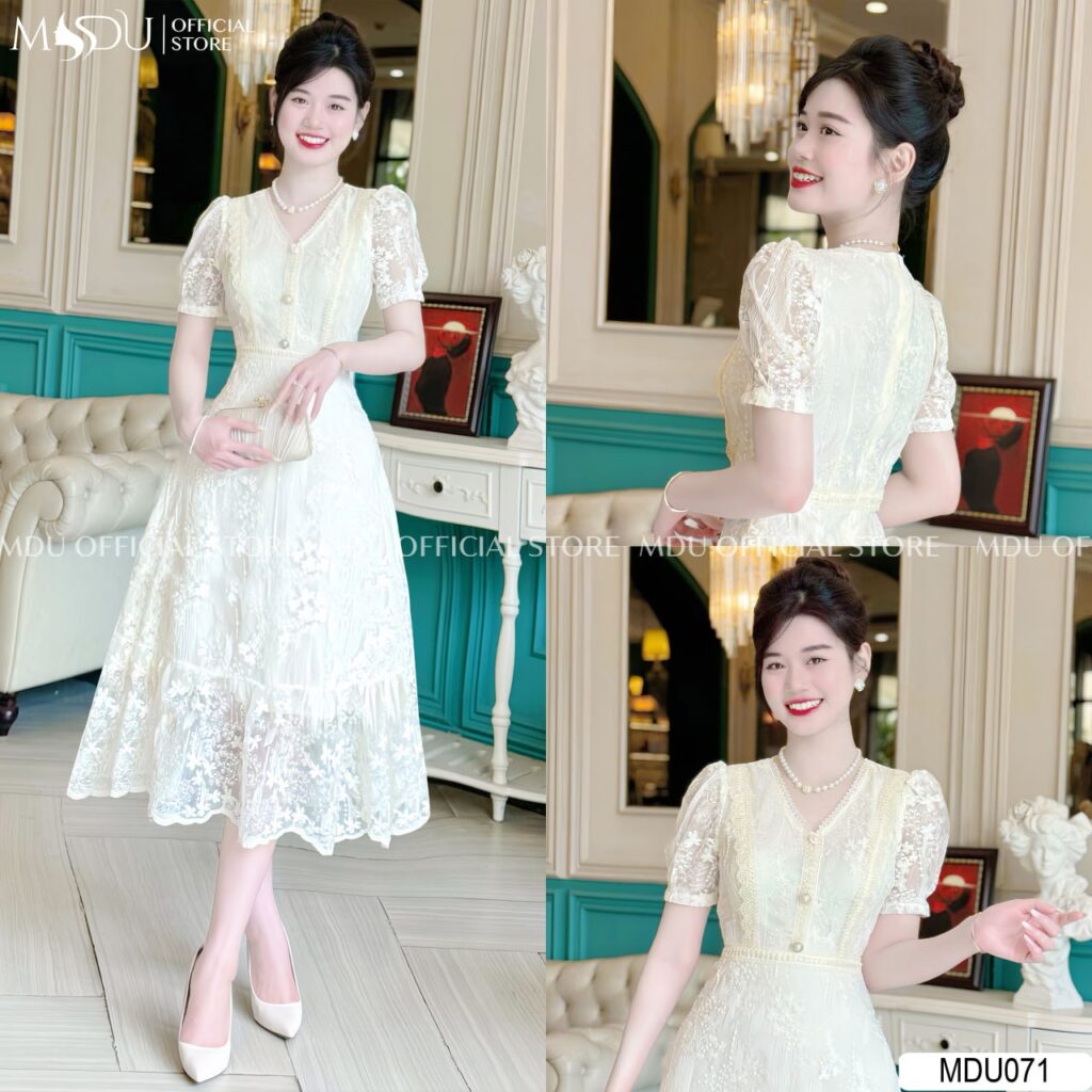 Top 10+ Mẫu Váy Big Size Dự Tiệc MDUfashion Giúp Bạn Tự Tin Tỏa Sáng 5 Váy Big Size Dự Tiệc Ren