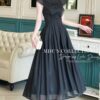 Váy Thiết Kế MDU4155 Dáng Xoè Nhẹ Tông Đen Mờ Cúc Đính Ngực Phối Tay Cánh Tiên Bắt Mắt 9 photo 2024 05 26 17 44 16 5 Mdu Fashion