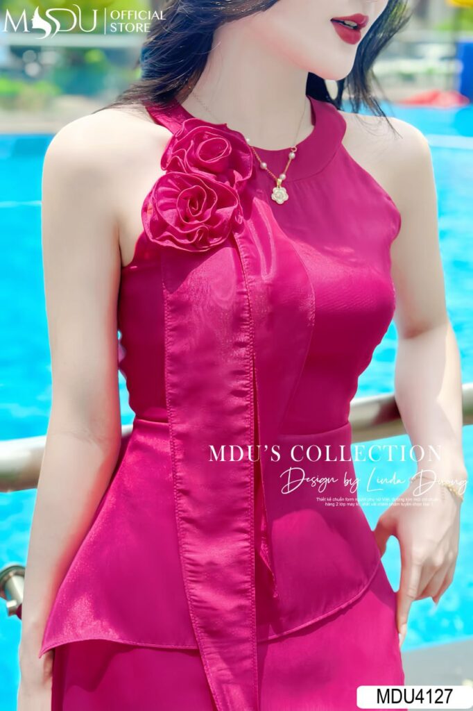 10+ Mẫu Đầm Cổ Yếm Dự Tiệc Đẳng Cấp từ MDU Fashion - Tỏa Sáng Mọi Ánh Nhìn 2 Đầm Cổ Yếm Dự Tiệc - Lựa Chọn Không Thể Thiếu Trong Tủ Đồ Của Bạn