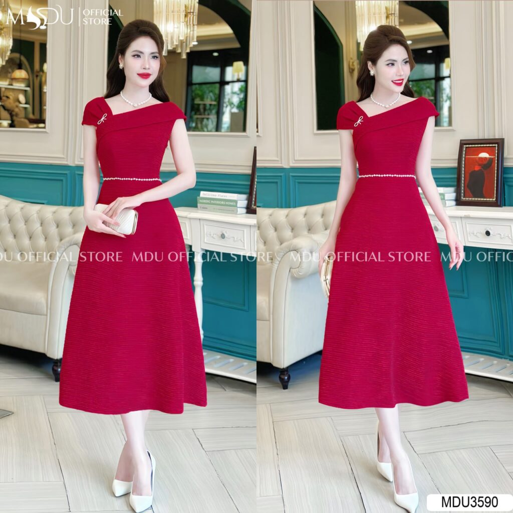 Top 10+ Mẫu Thiết Kế Chân Váy Chữ A Đẹp Nhất Cho Phái Đẹp 14 Thiết Kế Chân Đầm Chữ A Lệch Tà – Độc Đáo Và Phá Cách