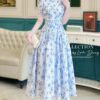 Váy Thiết Kế MDU2812 Thiết Kế Classic Hoa In Tông Xanh ,Tay Xếp Cách Điệu Phần Ngực 9 photo 2024 06 05 17 48 42 5 Mdu Fashion