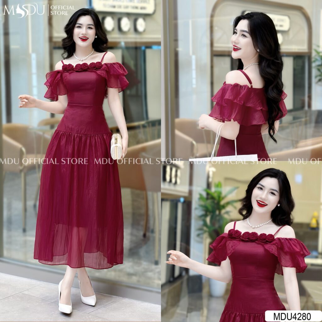 Top 10+ Mẫu Đầm Body 2 Dây Ngắn Quyến Rũ Cho Phong Cách Hiện Đại 7 Đầm 2 dây body ngắn màu đỏ nổi bật