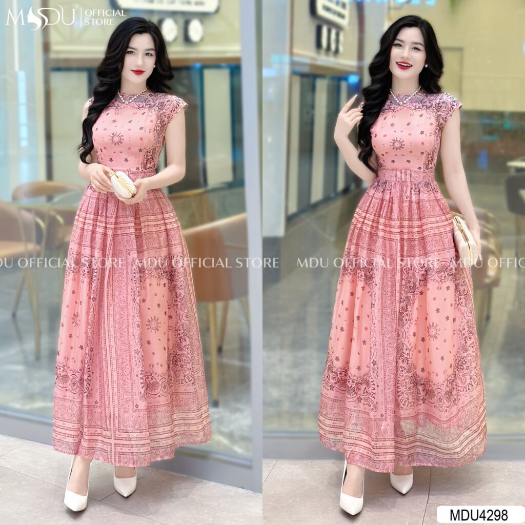 Top 10+ Mẫu Váy Big Size Dự Tiệc MDUfashion Giúp Bạn Tự Tin Tỏa Sáng 4 Váy Big Size Dự Tiệc Dài MDU Fashion