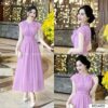 Váy Thiết Kế Công Chúa MDU4233 Màu Tím dáng Dài Thanh Lịch, Cuốn Hút 13 photo 2024 08 03 17 46 36 5 Mdu Fashion