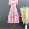 Váy Thiết Kế MDU4149 Dáng Váy Xòe Phối Họa Tiết Hoa Anh Đào Độc Bản 13 vay thiet ke mdu4149 5 Mdu Fashion