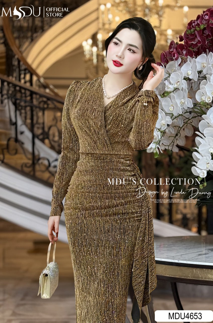 Đầm Cá Tính Dự Tiệc – Tỏa Sáng Phong Cách, Ghi Dấu Ấn Riêng 7 Đầm cá tính dự tiệc tua dua ánh kim