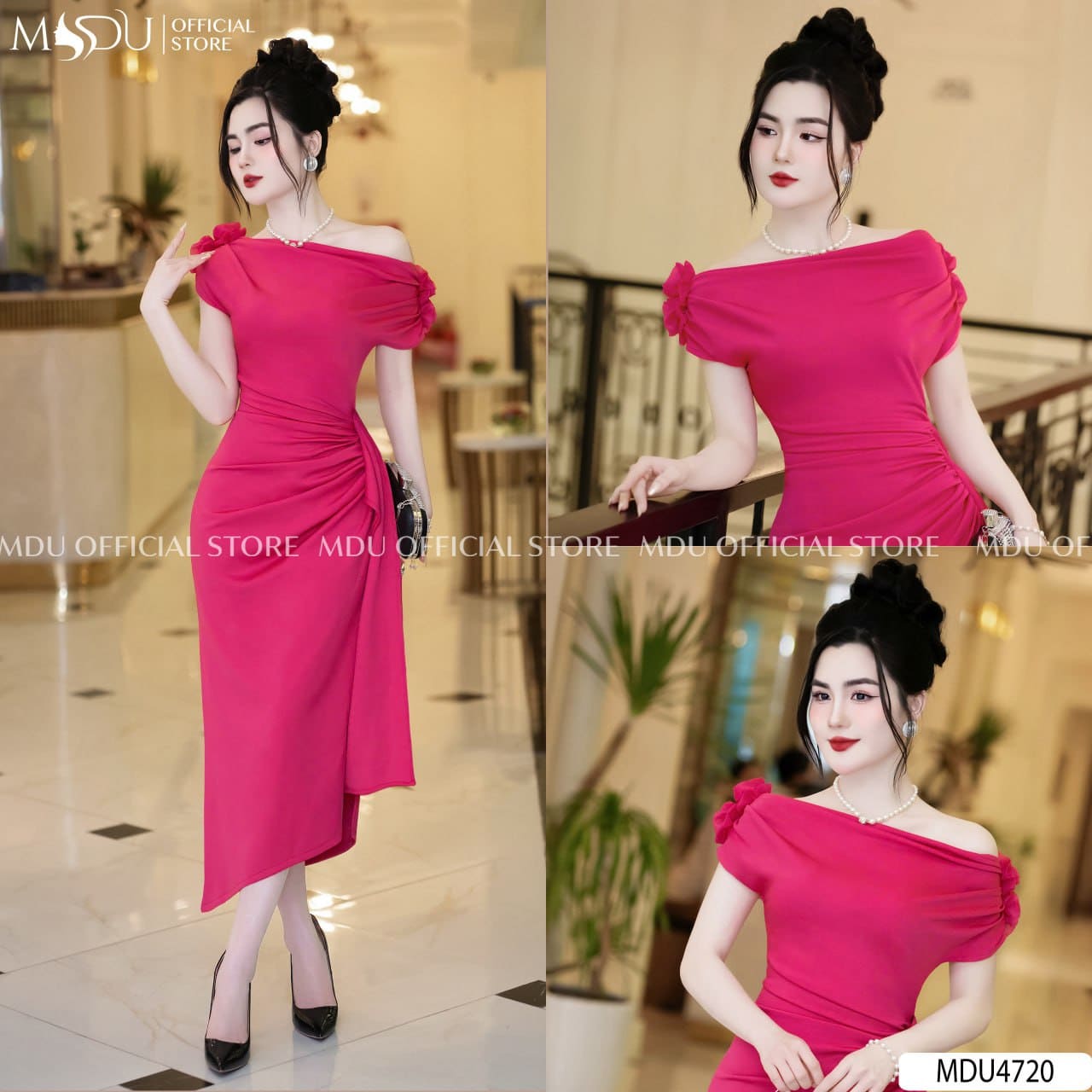 Top 8 Đầm Dự Tiệc Lệch Vai – Vẻ Đẹp Gợi Cảm Và Thanh Lịch Cho Mọi Bữa Tiệc 9 Phối Phụ Kiện Với Đầm Dự Tiệc Lệch Vai