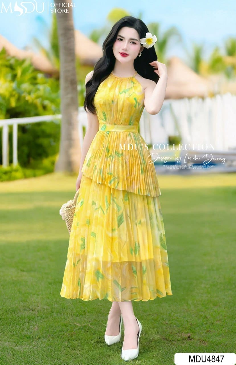 6 Kiểu Đầm Màu Vàng Dự Tiệc Đẹp Sang Khó Cưỡng 12 Bí Kíp Phối Đồ Với Đầm Màu Vàng Dự Tiệc