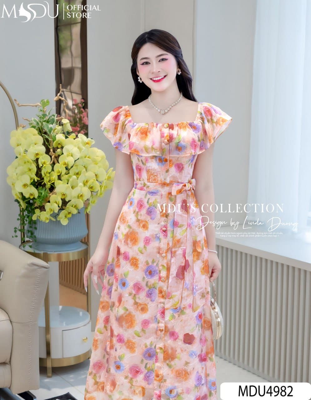 Bí Quyết Phối Đồ Với Váy Cực Đỉnh Giúp Nàng Nâng Tầm Phong Cách 6 Phối đồ với váy trễ vai