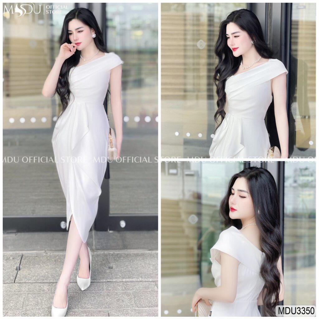 Top 10+ Đầm Phi Lụa Dự Tiệc Sang Chảnh Quyến Rũ Cho Phái Đẹp 9 Đầm Phi Lụa Xẻ Tà Sành Điệu