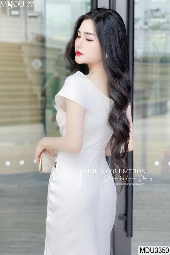 Khám Phá Top Những Đầm Đuôi Cá Dự Tiệc Cao Cấp Thanh Lịch Nhất 2024 3 Đầm Đuôi Cá Trễ Vai Từ MDUfashion