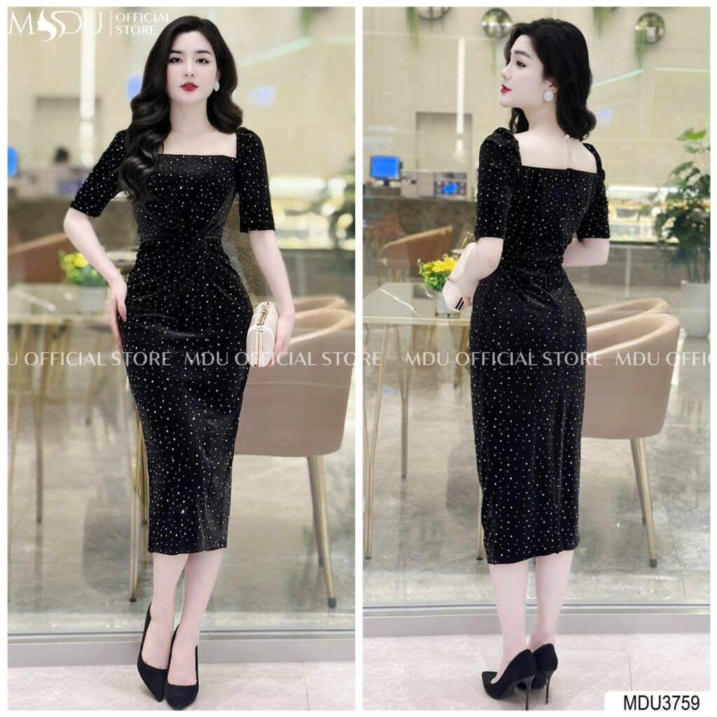 Top 10+ Mẫu Váy Kim Sa Dự Tiệc Sang Trọng Quyến Rũ Nhất 2024 4 Đầm Dự Tiệc Kim Sa Hở Lưng từ MDUfashion