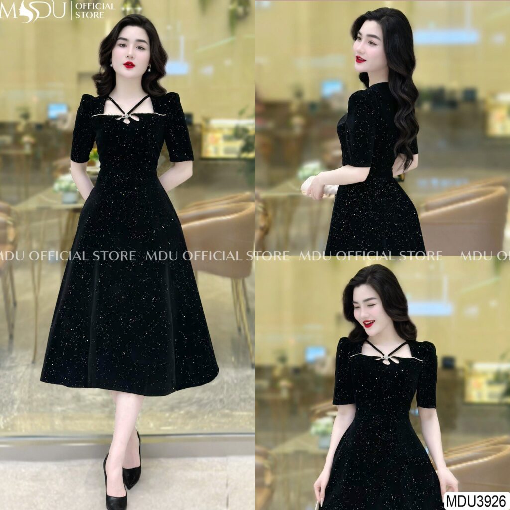 Top 10+ Đầm Cá Tính Dự Tiệc Phá Cách Cho Phái Đẹp – Phong Cách Độc Đáo Và Hiện Đại 9 Đầm Cá Tính Dự Tiệc Đính Đá Kim Sa