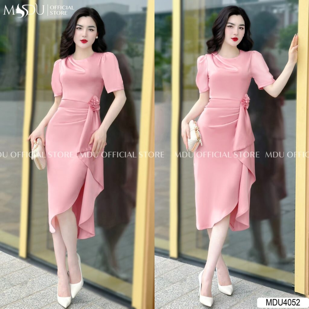 Top 10+ Xu Hướng Thiết Kế Thời Trang Váy Đẹp Và Hiện Đại Nhất 2024 16 Thời Trang Thiết Kế Váy Cổ Tròn – Đơn Giản Nhưng Tinh Tế