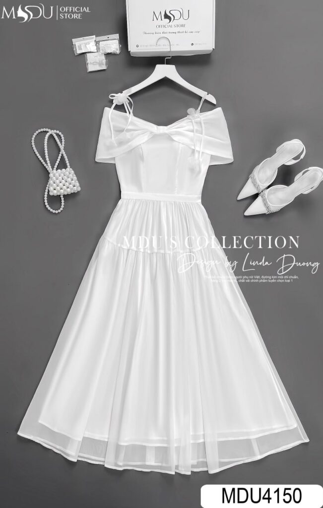 Phối Đồ Với Đầm 2 Dây: Bí Quyết Mix & Match Từ MDUfashion 5 Mix & Match đầm 2 dây theo từng hoàn cảnh