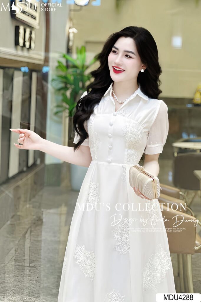 Top 10+ Mẫu Váy Công Sở Sang Trọng Giúp Phái Đẹp Tự Tin Nổi Bật 8 Mẫu Đầm Công Sở Đẹp Sang Trọng