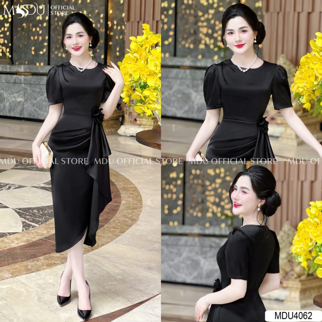 Top 10+ Đầm Phi Lụa Dự Tiệc Sang Chảnh Quyến Rũ Cho Phái Đẹp 5 Đầm Phi Lụa Ngắn Trẻ Trung