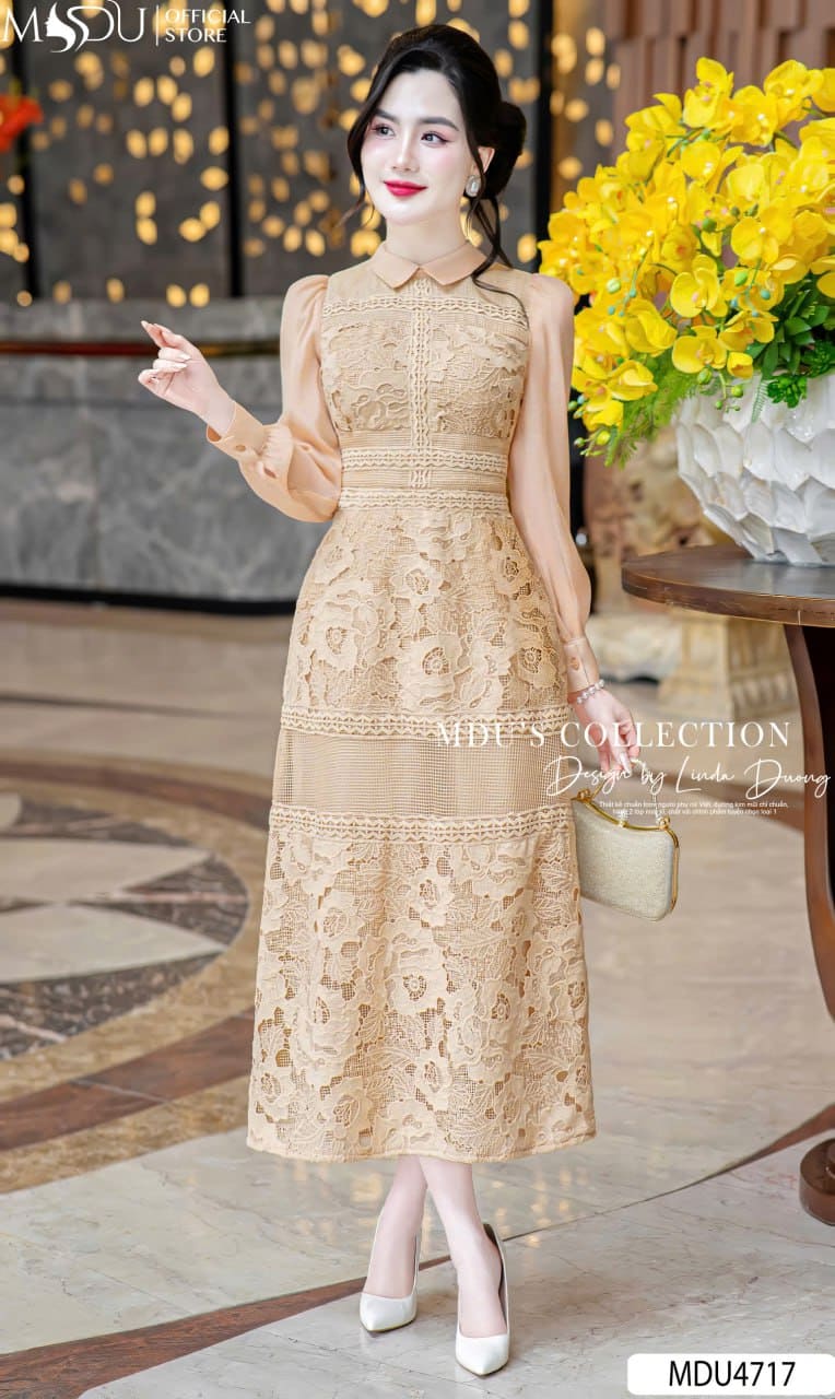 Top 8+ Mẫu Váy Công Sở Đẹp Cho Giáo Viên Thanh Lịch 6 Những Kiểu Váy Công Sở Đẹp Cho Giáo Viên - Váy Sơ Mi Dáng Dài