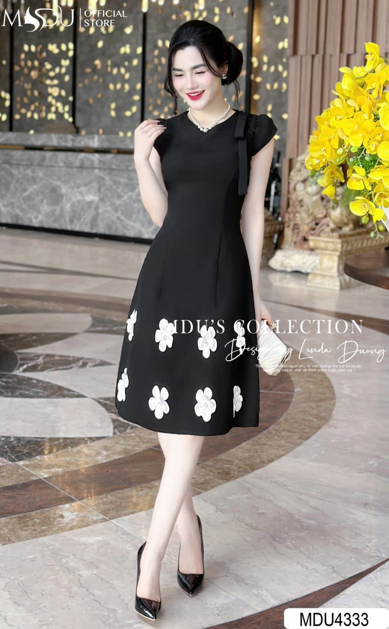 6+ Mẫu Váy Liền Công Sở Hàng Hiệu Sang Trọng Từ MDUfashion 3 Các Kiểu Váy Liền Công Sở Hàng Hiệu Đẹp Mê Hồn - Váy Chữ A