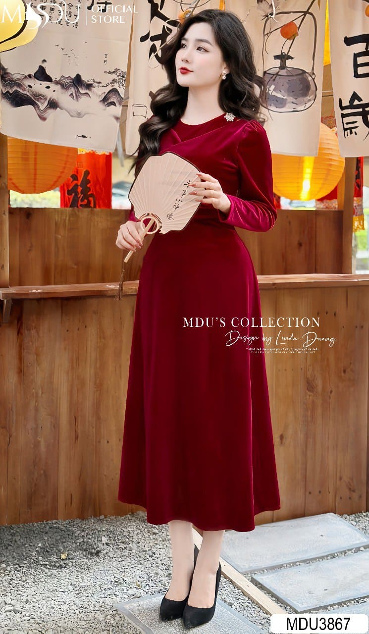 Khám Phá 5 Mẫu Váy Nhung Thiết Kế Sang Trọng Cho Phái Đẹp 2 Tại Sao Váy Nhung Thiết Kế Lại Khiến Chị Em “Mê Mệt”