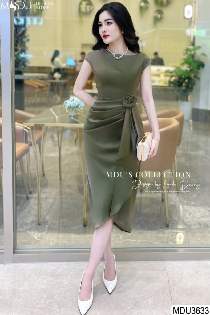 Top 10+ Mẫu Đầm Ôm Body Đơn Giản Tinh Tế Giúp Nàng Tỏa Sáng Mọi Lúc, Mọi Nơi 12 Đầm ôm body đơn giản gam màu trung tính