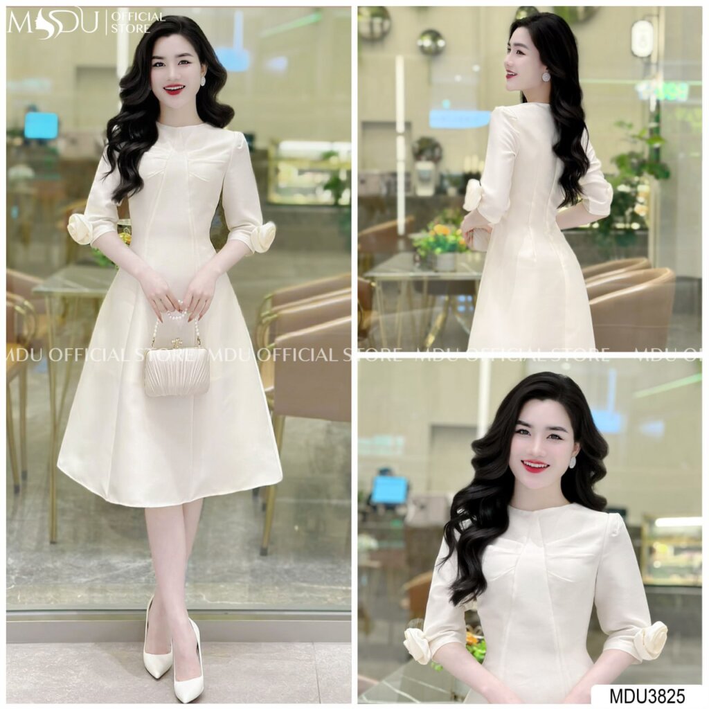List Mẫu Váy Dự Tiệc Cưới Đơn Giản Được Các Nàng Ưa Chuộng 2 Váy Dự Tiệc Cưới Đơn Giản Dáng Chữ A