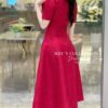 Váy Thiết Kế MDU3939 Màu Đỏ Cổ Vuông Đính Hoa Sang Trọng Đẳng Cấp 9 vay thiet ke mdu3939 3 Mdu Fashion