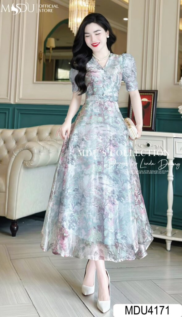 Top 10+ Mẫu Áo Đầm Dự Tiệc Tuổi 60 Sang Trọng và Tinh Tế 10 Áo Đầm Dự Tiệc Tay Lỡ