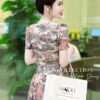 Váy Thiết Kế MDU4279 Họa Tiết Mới Lạ Phối Dáng Dài Độc Đáo 11 vay thiet ke mdu4279 Mdu Fashion