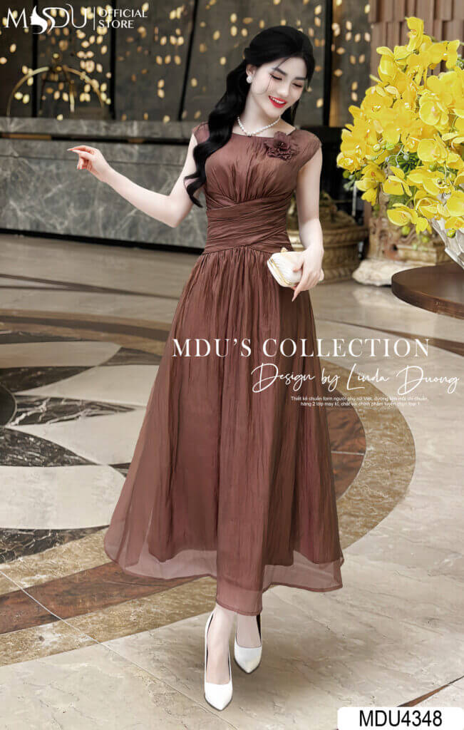 Top 10+ Mẫu Váy Body Màu Nâu Đẹp Nhất Từ MDU Fashion - Tôn Dáng, Thanh Lịch Và Đẳng Cấp 8 Váy body màu nâu dáng dài tay hến