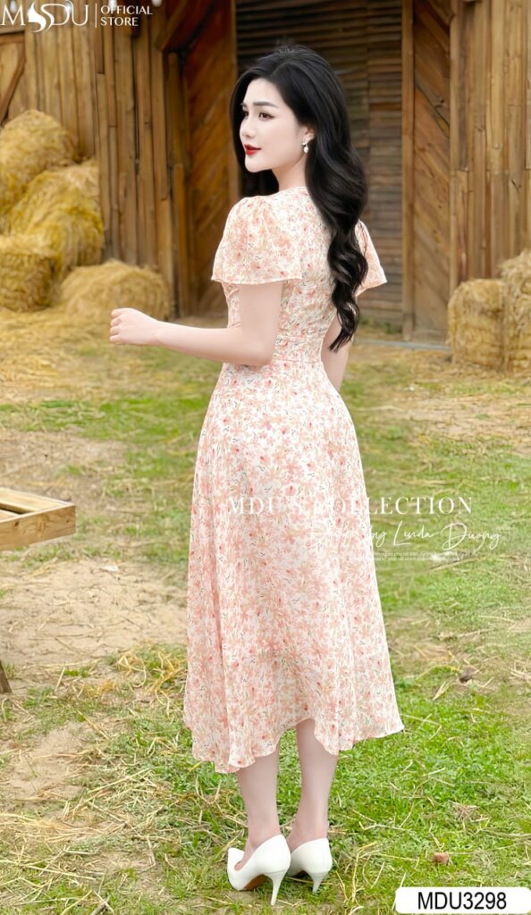 Top 10+ Mẫu Đầm Hoa Nhí Dáng Dài Thanh Lịch Và Đầy Duyên Dáng Đến Từ MDU Fashion 2 Đầm Hoa Nhí Dáng Dài: Sự Kết Hợp Hoàn Hảo Giữa Thời Trang Và Phong Cách
