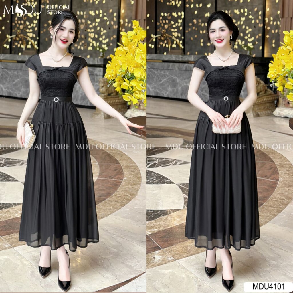 Top 10+ Mẫu Váy Body Đen Từ Mdu Fashion – Sang Trọng, Tinh Tế & Dễ Phối Đồ 12 Đầm body đen dáng dài