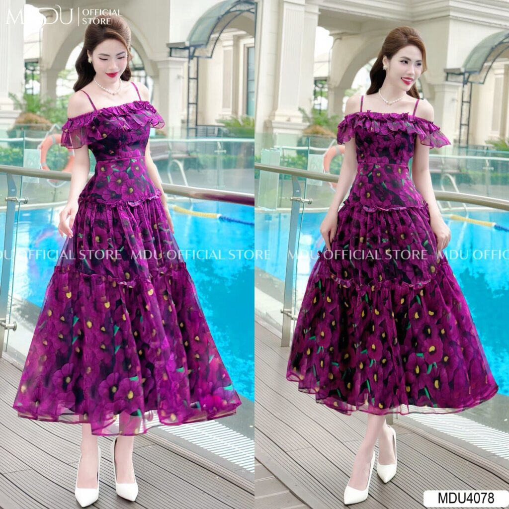Top 10+ Mẫu Đầm 2 Dây Dáng Dài Cuốn Hút - Tôn Vinh Nét Đẹp Từ MDU Fashion 5 Đầm 2 dây Tơ Hàn cao cấp – Sự lựa chọn hoàn hảo cho buổi tiệc ngoài trời