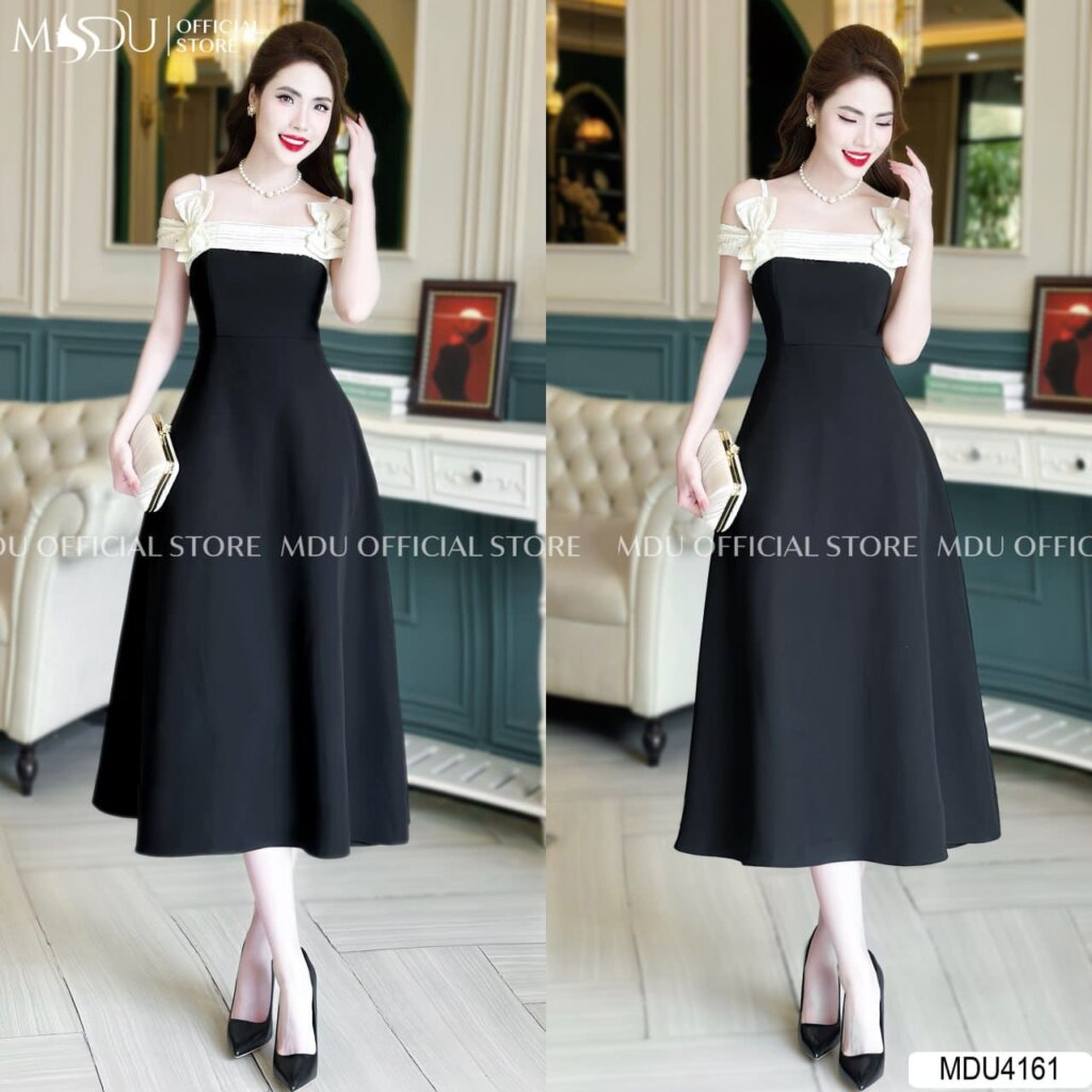 Top 10+ Mẫu Đầm Body Trễ Vai Quyến Rũ Cho Phong Cách Hiện Đại Và Tự Tin 13 Đầm body trễ vai cổ vuông