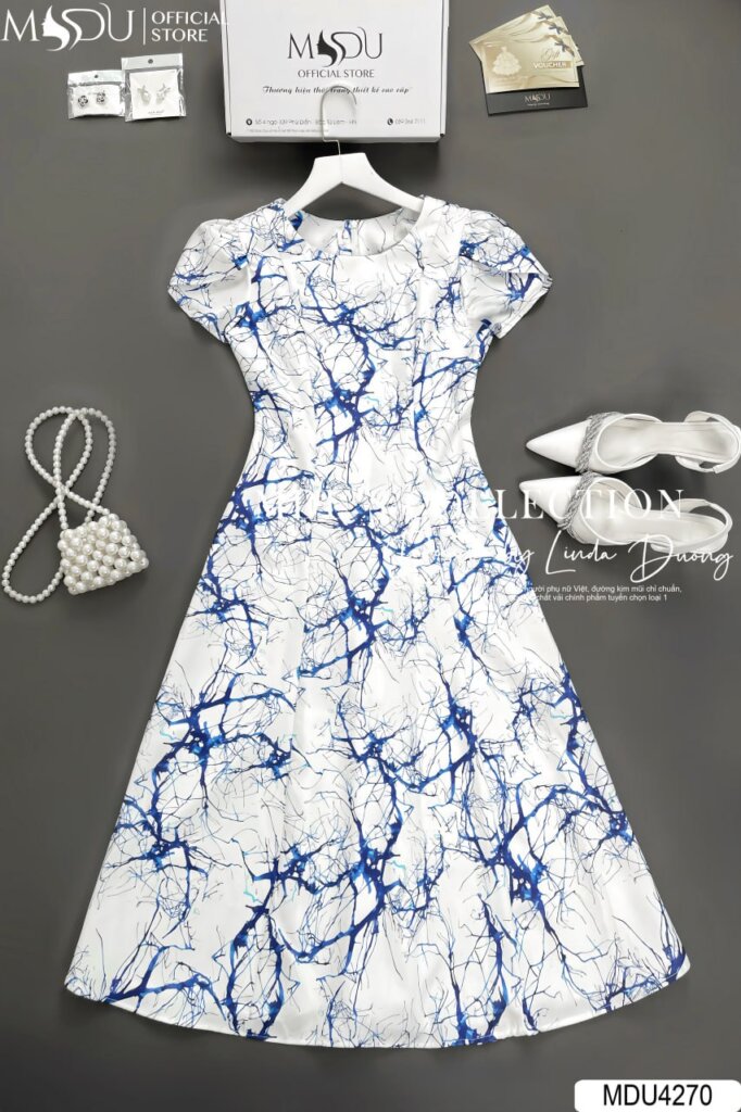 Khám Phá Top 10+ Đầm Vải Gấm Dự Tiệc Sang Trọng Nhất Hiện Nay 15 Mdu Fashion: Thương hiệu đầm vải gấm dự tiệc đẳng cấp