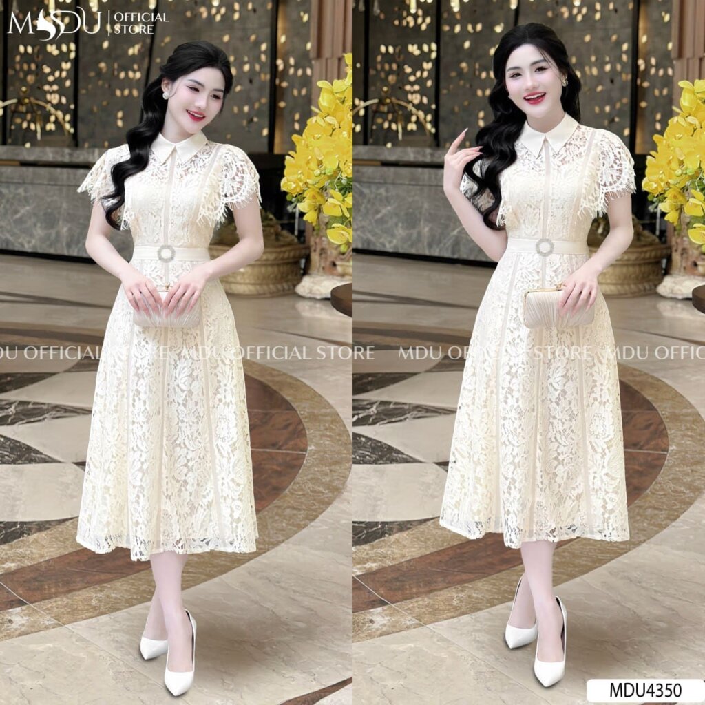 Top 10+ Mẫu Đầm Body Nhún Eo Cao Cấp – Bí Quyết Tôn Dáng Hoàn Hảo Cho Phái Đẹp 10 Váy body nhún eo phối ren