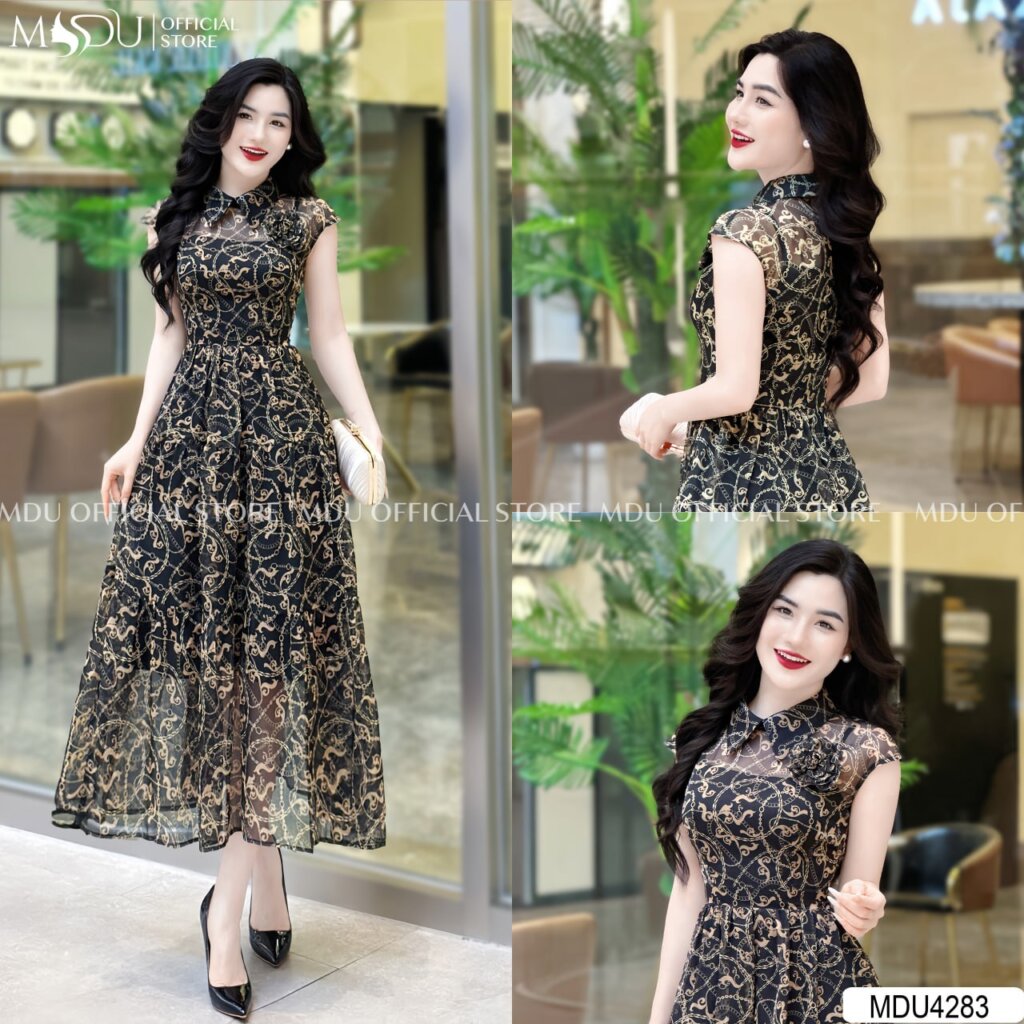 Top 10+ Mẫu Đầm Sát Nách Dáng Dài Thanh Lịch Và Sang Trọng Cho Phái Đẹp 6 Đầm sát nách dáng dài xếp ly